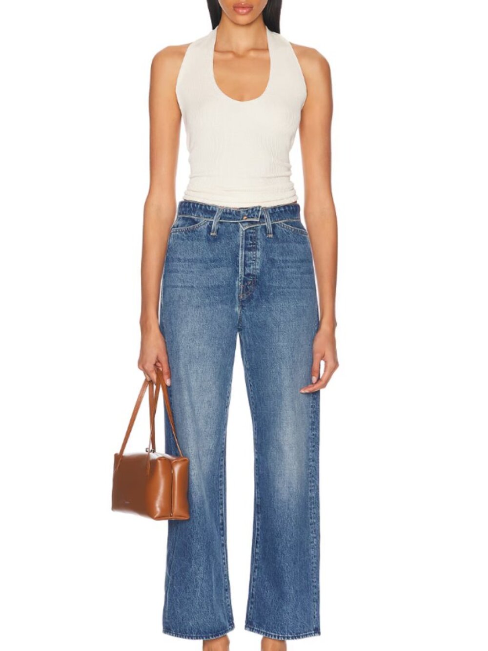 Mother The Fold Over Dodger Ankle Jeans